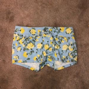 Floral shorts
